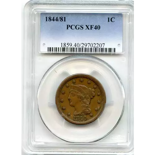 Large Cents - Braided Hair Cent (1839-1857) (3)
