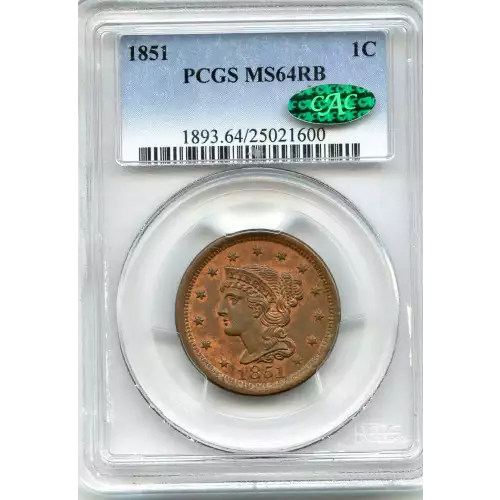 Large Cents - Braided Hair Cent (1839-1857) (3)