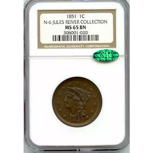 Large Cents - Braided Hair Cent (1839-1857) (3)