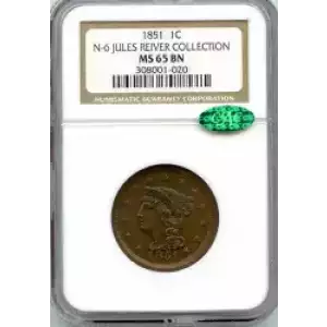 Large Cents - Braided Hair Cent (1839-1857) (3)
