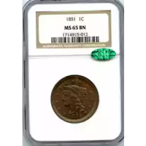 Large Cents - Braided Hair Cent (1839-1857) (3)