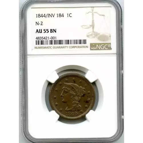 Large Cents - Braided Hair Cent (1839-1857) (3)