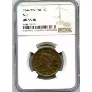 Large Cents - Braided Hair Cent (1839-1857) (3)