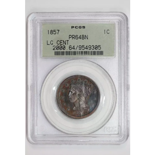 Large Cents - Braided Hair Cent (1839-1857)