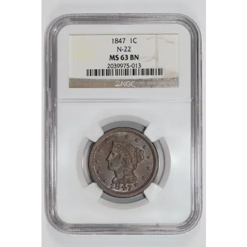 Large Cents - Braided Hair Cent (1839-1857)