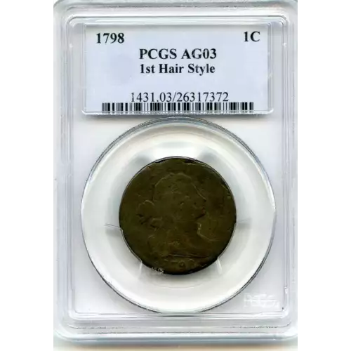 Large Cents---Draped Bust 1796-1807 -Copper- 1 Cent (3)