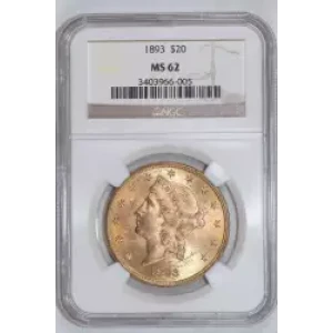 LIBERIA Gold 20 DOLLARS