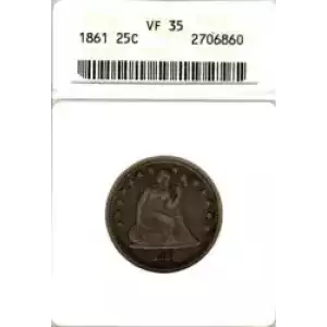 Liberty Seated Quarter Dollar (3)