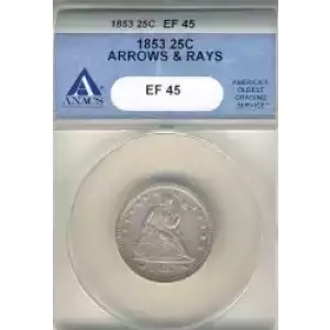Liberty Seated Quarter Dollar (3)
