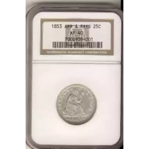 Liberty Seated Quarter Dollar (3)