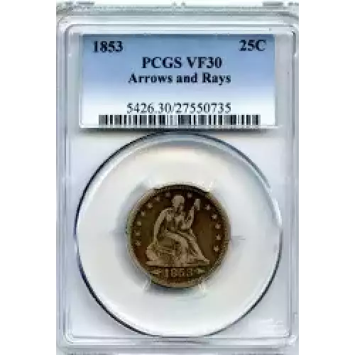 Liberty Seated Quarter Dollar (3)