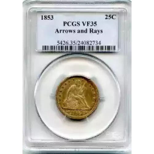 Liberty Seated Quarter Dollar (3)