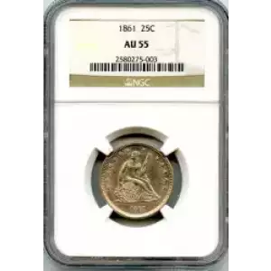 Liberty Seated Quarter Dollar (3)