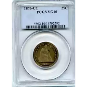 Liberty Seated Quarter Dollar (3)