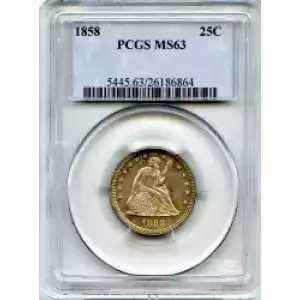 Liberty Seated Quarter Dollar (3)