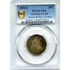 Liberty Seated Quarter Dollar (3)