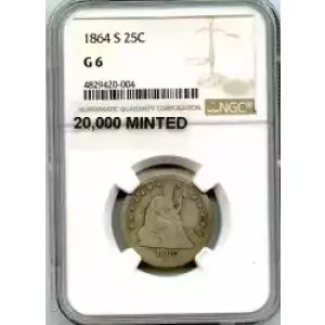 Liberty Seated Quarter Dollar (3)