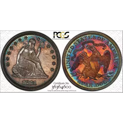 Liberty Seated Quarter Dollar (3)