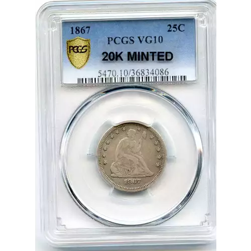 Liberty Seated Quarter Dollar (3)