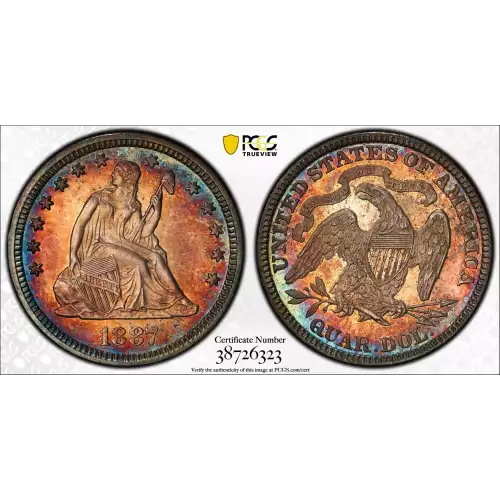 Liberty Seated Quarter Dollar (3)