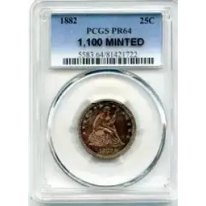 Liberty Seated Quarter Dollar (3)