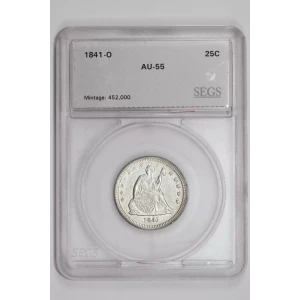 Liberty Seated Quarter Dollar