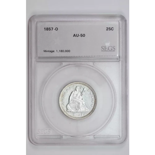 Liberty Seated Quarter Dollar