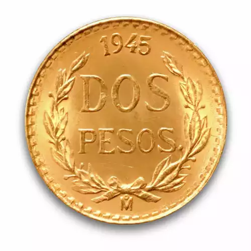 Mexico 2 Peso Gold Coin  (3)