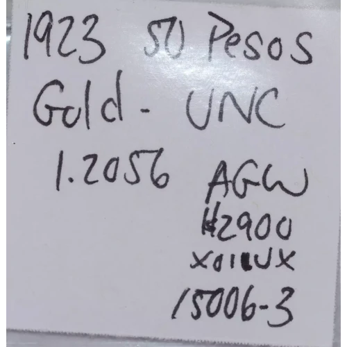 MEXICO Gold 50 PESOS (3)