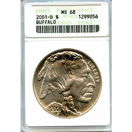 Modern Commemoratives --- American Buffalo Commemorative 2001-Silver- 1 Dollar (3)