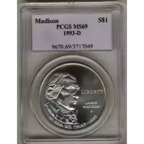 Modern Commemoratives --- Bill of Rights 1993 -Silver- 1 Dollar (3)