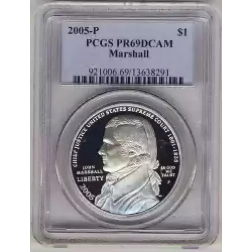 Modern Commemoratives --- Chief Justice John Marshall 2005 -Silver- 1 Dollar (3)