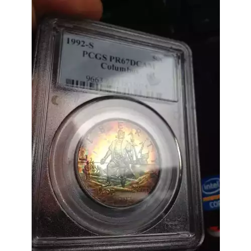 Modern Commemoratives --- Christopher Columbus Quincentenary 1992 -Silver- 1 Dollar (3)