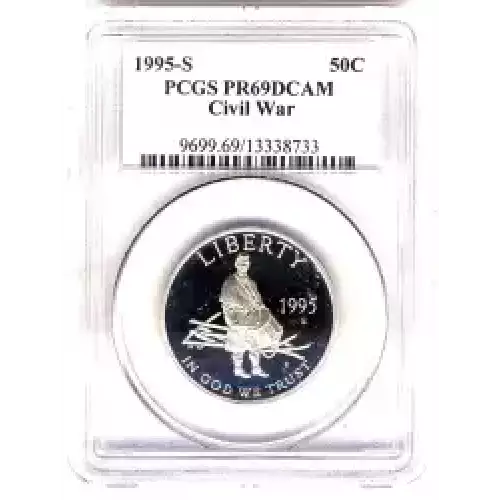 Modern Commemoratives --- Civil War Battlefields Preservation 1995-Copper-Nickel- 0.5 Dollar (3)