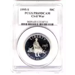 Modern Commemoratives --- Civil War Battlefields Preservation 1995-Copper-Nickel- 0.5 Dollar (3)