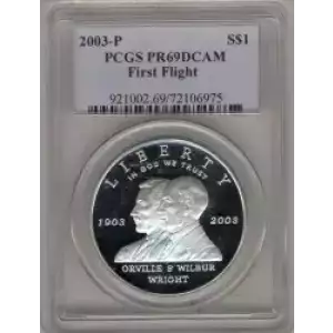 Modern Commemoratives --- First Flight Centennial 2003 -Silver- 1 Dollar (3)