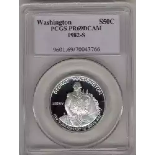 Modern Commemoratives ---George Washington 250th Anniversary of Birth 1982 -Silver- 0.5 Dollar (3)