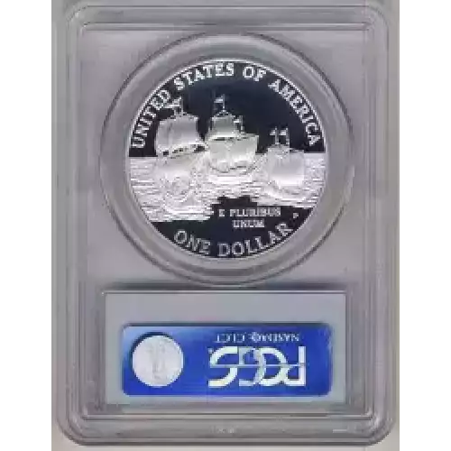 Modern Commemoratives --- Jamestown 400th Anniversary 2007 -Silver- 1 Dollar (3)