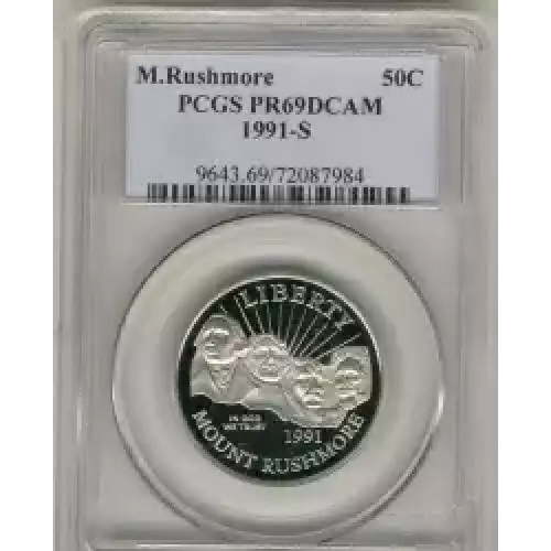 Modern Commemoratives --- Mount Rushmore Golden Anniversary 1991 -Silver- 1 Dollar (3)