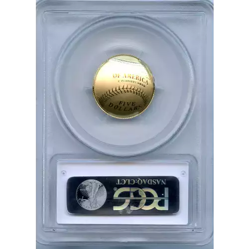 Modern Commemoratives --- National Baseball Hall of Fame 2014 -Gold- 5 Dollar (3)