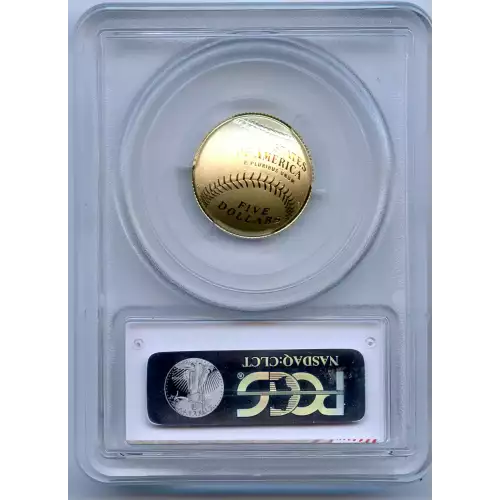 Modern Commemoratives --- National Baseball Hall of Fame 2014 -Gold- 5 Dollar (3)