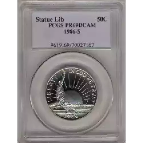 Modern Commemoratives --- Statue of Liberty Centennial 1986 -Copper-Nickel- 0.5 Dollar (3)