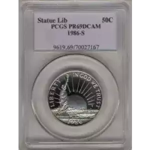 Modern Commemoratives --- Statue of Liberty Centennial 1986 -Copper-Nickel- 0.5 Dollar (3)