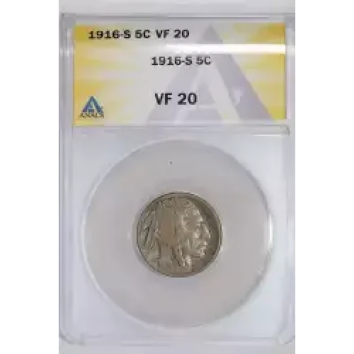 Nickel Five Cent Pieces-Indian Head or Buffalo