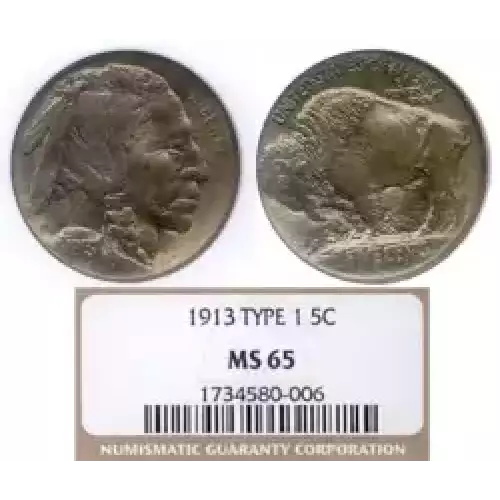 Nickel Five Cent Pieces-Indian Head or Buffalo (3)