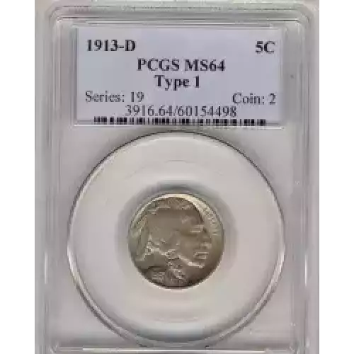 Nickel Five Cent Pieces-Indian Head or Buffalo (3)