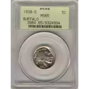 Nickel Five Cent Pieces-Indian Head or Buffalo (3)
