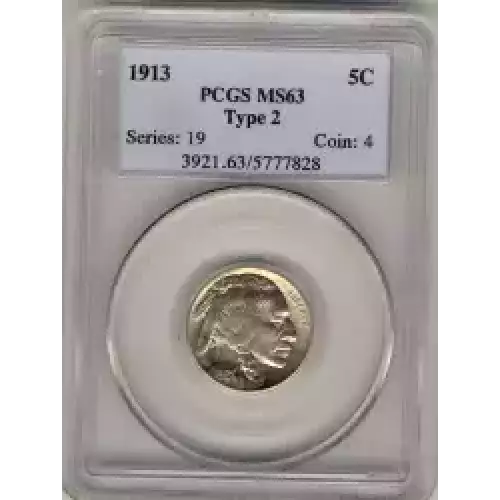 Nickel Five Cent Pieces-Indian Head or Buffalo (3)