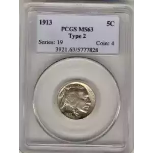 Nickel Five Cent Pieces-Indian Head or Buffalo (3)