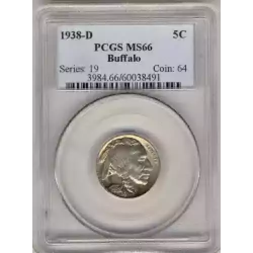 Nickel Five Cent Pieces-Indian Head or Buffalo (3)